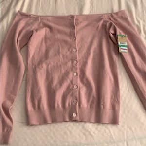 NWT Rachel Roy off the shoulder sweater